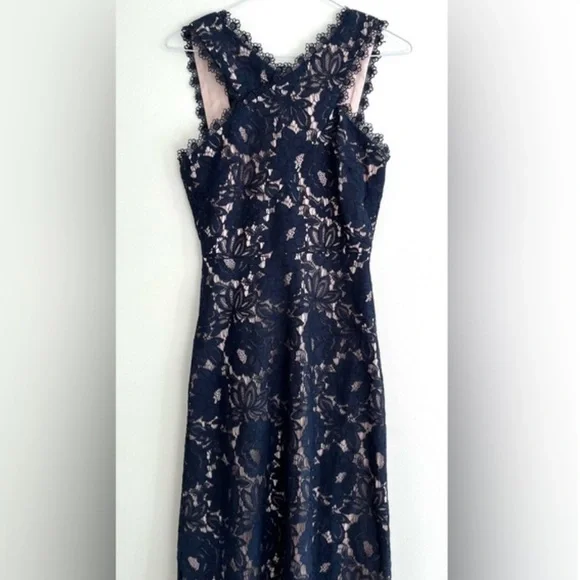 Antropologie Seen Worn Kept Lace Dress - Picture 3 of 6